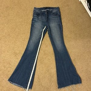 Express BellFlare high rise jeans